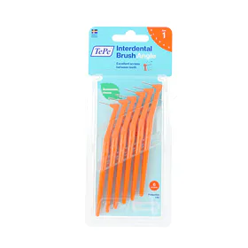 TePe Angle mezizubní kartáčky 1 oranžové (0,45 mm) 6 ks