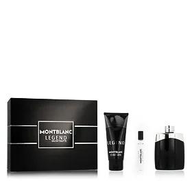 Montblanc Legend for Men sada pro muže Toaletní voda 100 ml + Toaletní voda 7,5 ml + Sprchový gel 10