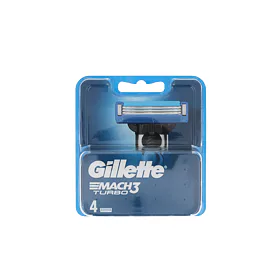 Gillette Mach3 Turbo 3D Náhradní břit pro muže Set