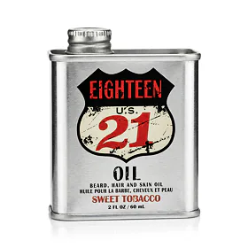 18.21 Man Made Beard, Hair And Skin Oil - Sweet Tobacco 60 ml