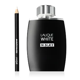 Lalique Lalique White in Black Parfémová voda tester pro muže 125 ml