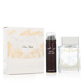 Lattafa Pure Musk Dárková kazeta parfémovaná voda 100 ml + deodorant (náhodná vůně od výrobce) 50 ml