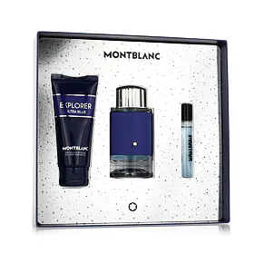 Montblanc Explorer Ultra Blue sada pro muže Parfémovaná voda 100 ml + Parfémová voda miniatura 7,5 m