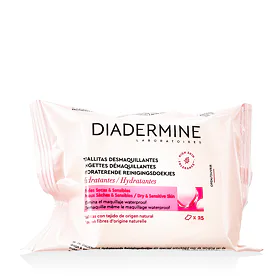 Diadermine Hydrating Cleansing Wipes Čisticí ubrousky pro ženy 25 ks